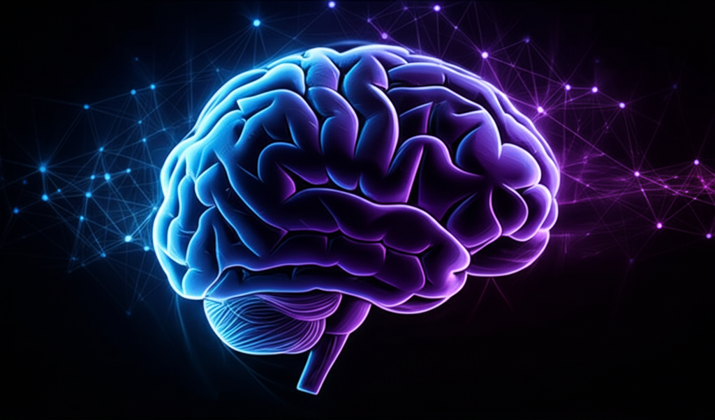 Artistic representation of perception in the brain